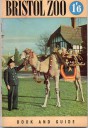 Bristol Zoo Guide 1952 - Dromedary and keeper giving rides to young visitors