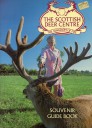 Scottish Deer Centre Guide 1990 - Red deer and girl.