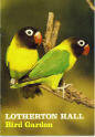 Lotherton Hall Bird GardenGuide 1985 - Black Masked Lovebirds