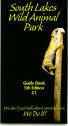 South Lakes Wild Animal Park Guide 2001 - Sumatran Tiger climbing pole to retrieve meal.